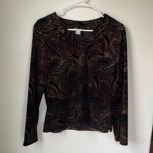 Blouse Multicolor Christopher and Banks Size S